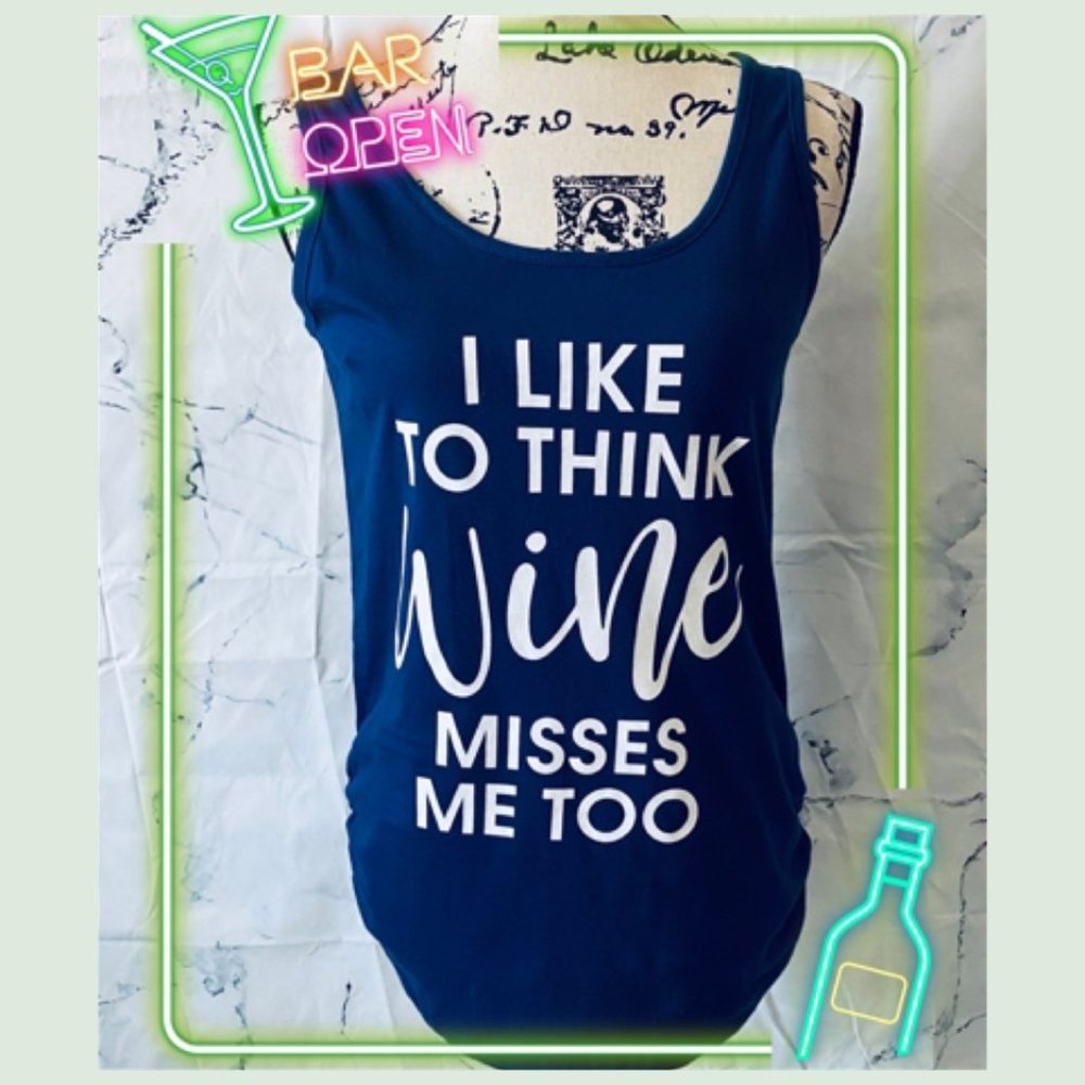 Brand New Air Waves Tank Blouse